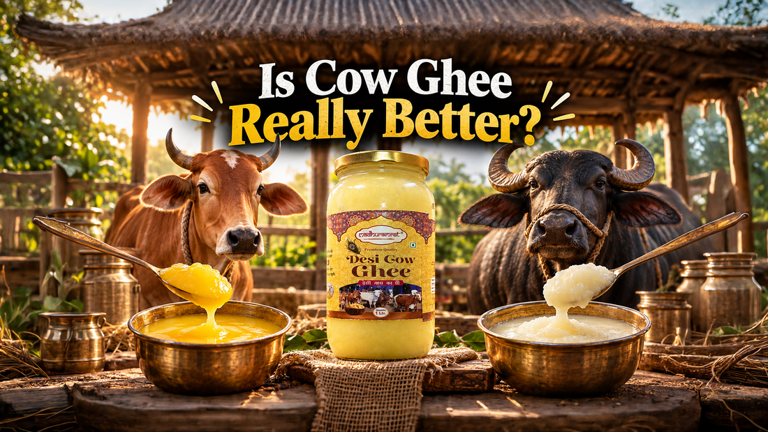 Difference Between Cow and Buffalo Ghee