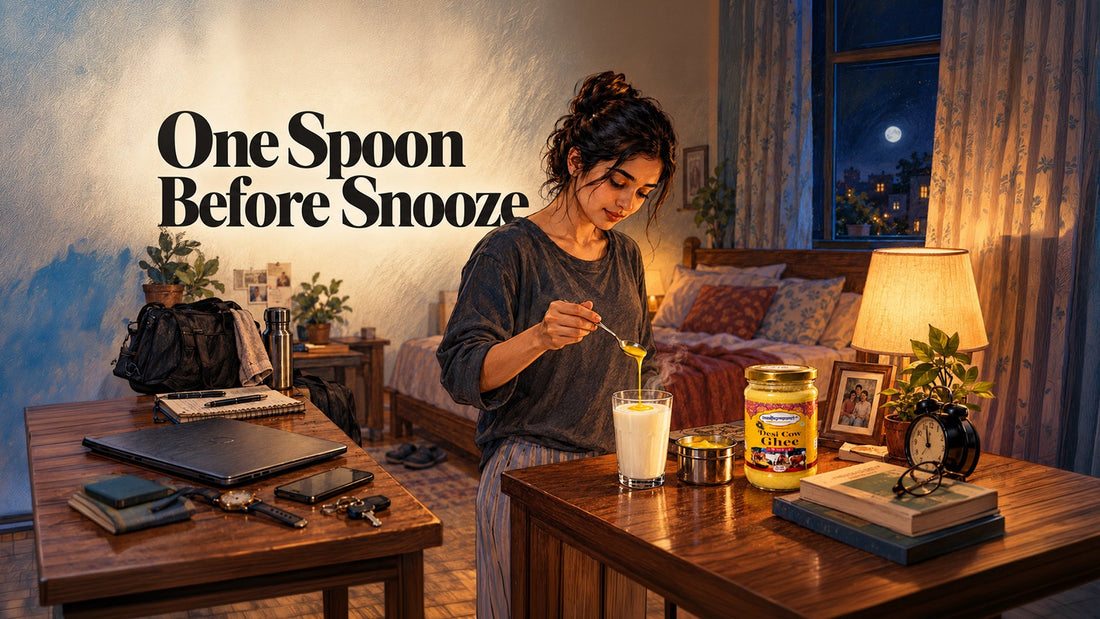 Why Do Some People Take Ghee Before Bed?