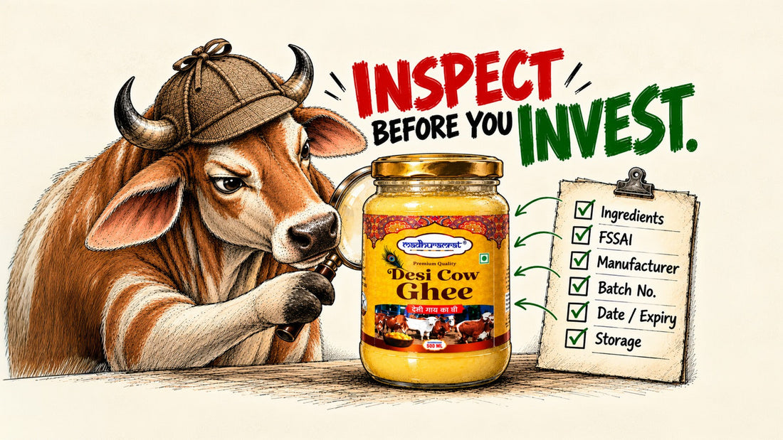 How to Read a Ghee Label? Things To Check